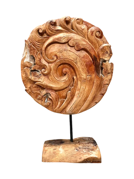 Nami Wooden Decoration On Stand